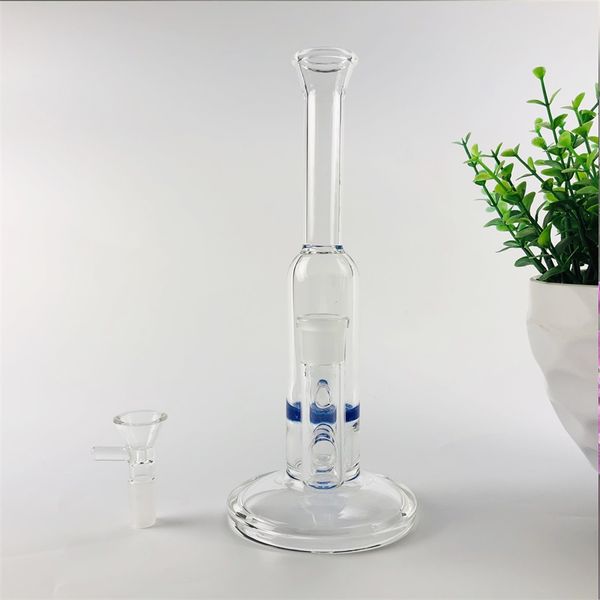 

2 цвета витражного стекла бонг рециркулированный DAB Рог хорошее качество стакан воды трубы барботера льду Екатерина женский совместное 14,5 мм