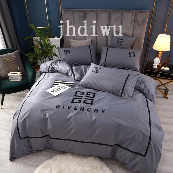 

queen bed cover comforters covers sets designers bedding sets duvet cover 4 pieces suit cotton models embroidery home textiles
