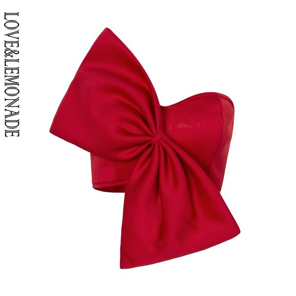 

love&lemonade red bandeau bow decoration lm90083, White