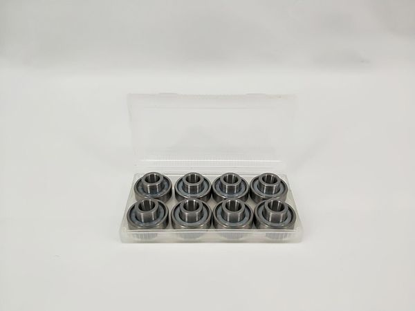 

quality warranty high precise high speed quiet rust-proof spacer-in-bearings white ceramic balls strong inside structure skate