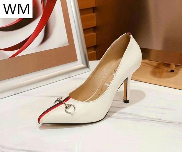 

with paired aduping520 2019 senior designer high heels women high heels sandals slippers mules slides pumps shoes sneakers dress shoes, Red;white
