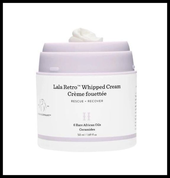 

stock lala retro whipped cream d elephant strenthen moisturize face cream 50ml skin care hydrating day protini poly peptide cream skincare, White