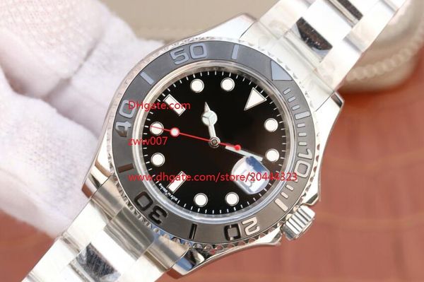 

factory supplier sapphire 40mm 116622 black bezel automatic mechanical mens men's watch watches wristwatches black dial, Slivery;brown