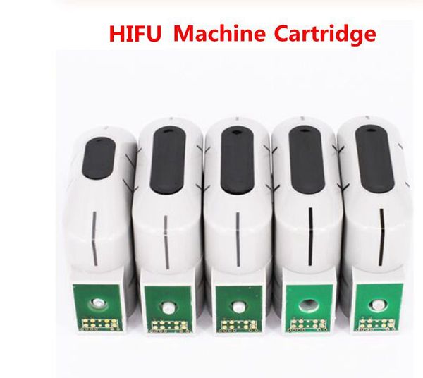 Cartuchos de reposição 10.000 tiros para máquina de ultrassom focada de alta intensidade HIFU Face Lift remoção de rugas corpo emagrecimento