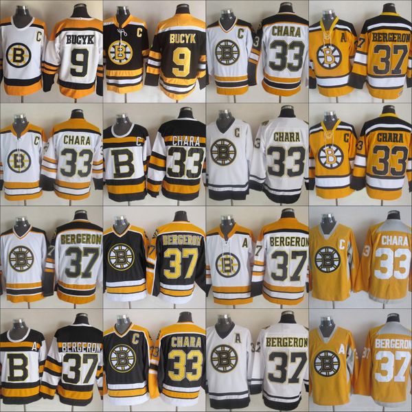 

9 Johnny Bucyk Boston Bruins Hockey 33 Zdeno Chara 37 Bergeron Krejci Brad Marchand Patrice Pastrnak Tuukka Rask Jerseys