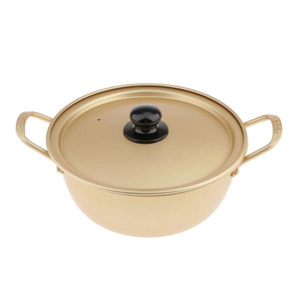 

aluminum korean instant noodle cooking ramen pot soup pots with lid