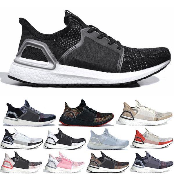 

ultra boost 5.0 ultraboost 2019 running shoes cloud white black refract primeknit dark pixel men women sports trainer sneakers 36-45