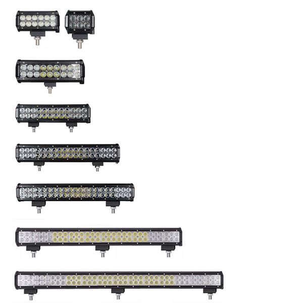 28 inç 180W LED İş Taşıtlar Çubuğu Jeep Wrangler Otomobil Tekne Araba Kamyonu 4x4 SUV ATV Offroad Sis Lambası Combo Işın Beyaz