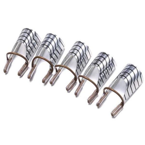 

new 5pcs women reusable uv gel acrylic tips nail art extension guide form tools