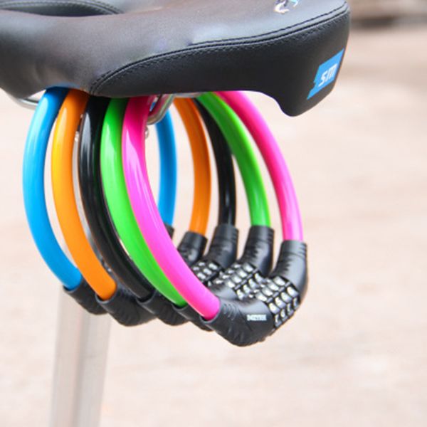 

mountain bike lock anti-theft portable password lock fixed bicycle ring lock outdoor sports bicycle accssories