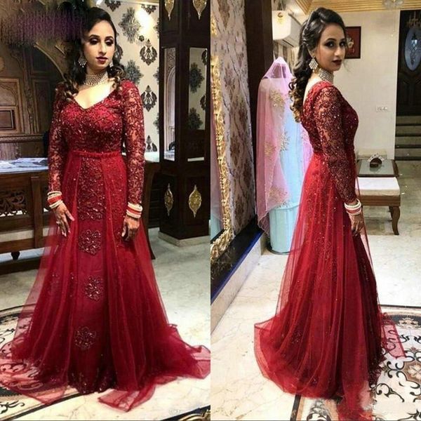 

vintage burgundy a line prom dresses long sleeves lace appliques prom dress tulle customized banquet evening gowns, Black