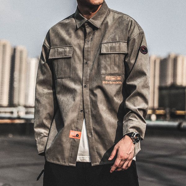 

men's shirts long sleeve spring and autumn korean fashion dress shirt for men button down regular fit shirts smart casual hh50cs, White;black