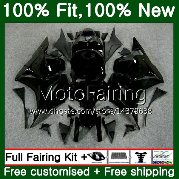 

впрыска глянцевый черный + бак для honda cbr600rr cbr 600 rr f5 09 10 11 12 61mf2 cbr 600rr cbr600 rr 2009 2010 2011 2012 обтекатель кузова