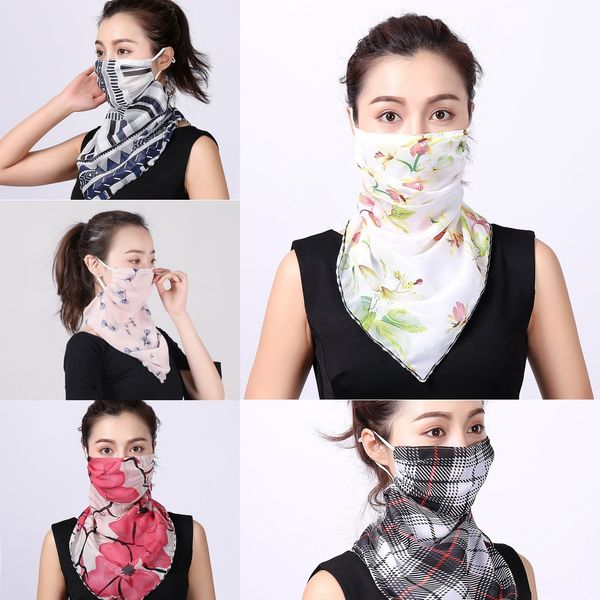 

ieoco creative face protection mask stylish riding sun scarf neck gaiter breathable summer neck scarf for outdoor outside (averag, Black