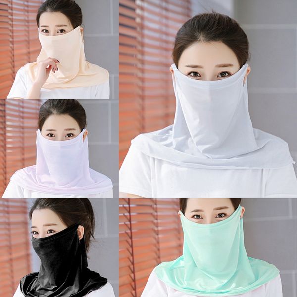 

pqecb designer multifunction mask bandanas letters can't i breathe riding half magic scarf mask face mask outdoor cycling turban neck s, Black