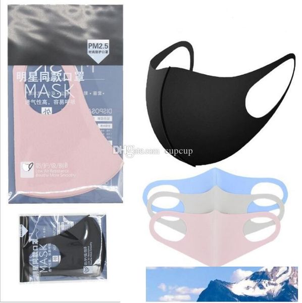 

mask breathable washable dustproof face mask reusable anti pollution shield wind proof mouth cover masks ljjo7687