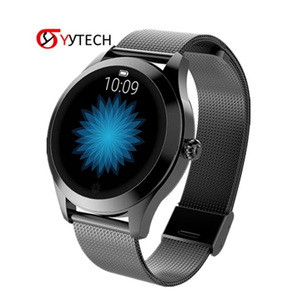 

SYYTECH горячей продажи KW10 смарт-часы сердечного ритма монитор артериального давлен
