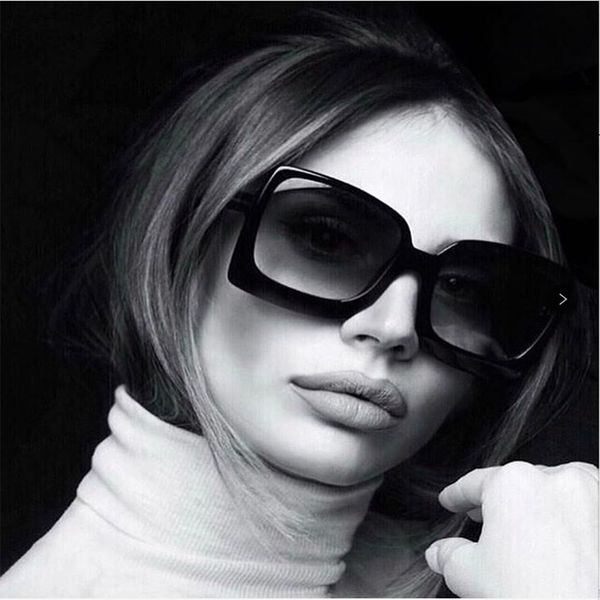 

2020 new fashion retro large frame sunglasses women men's classic driving sunglasses color changing sunglasses 6colors 97053, White;black