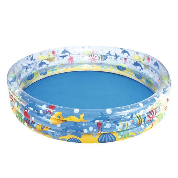

inflatable swimming pool durable printing baby bathing play pool pvc for kids round tub toys safe cartoon design pools