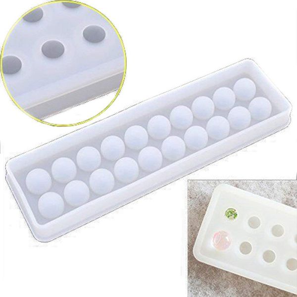 

silicone set pendant for diy necklace bracelet jewelry making craft-20 cavities