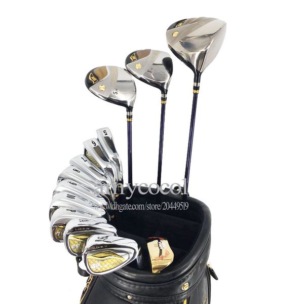 

new men golf clubs giii compelete set of clubs golf driver wood irons putter graphite or steel golf shaft no bag ing