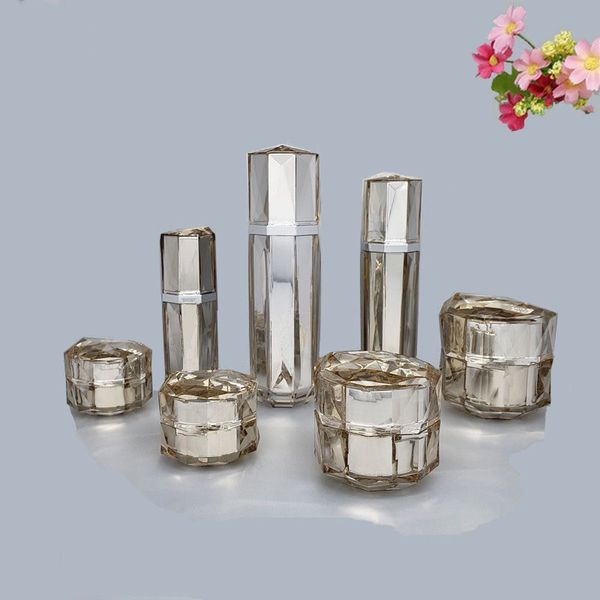 

silver bird nest shape bottle spray lotion pump bottle empty emulsion acrylic cream cosmetic jar 15g 30g 50g 30ml 100ml