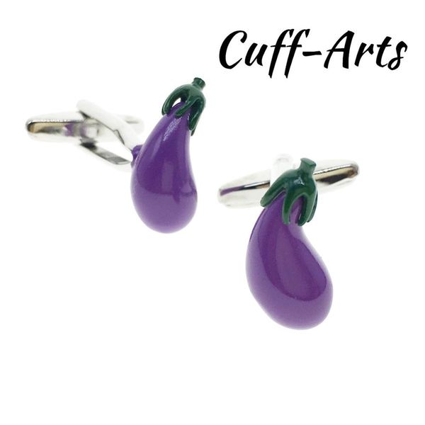 

cufflinks for men fun aubergine cufflinks gifts for men gemelos les boutons de manchette by cuffarts c10404, Silver;golden