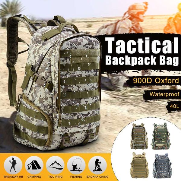

treking rush backpack 3d attack pack waterproof outdoor sports men women mountaineering bag army fan tactical backpacks