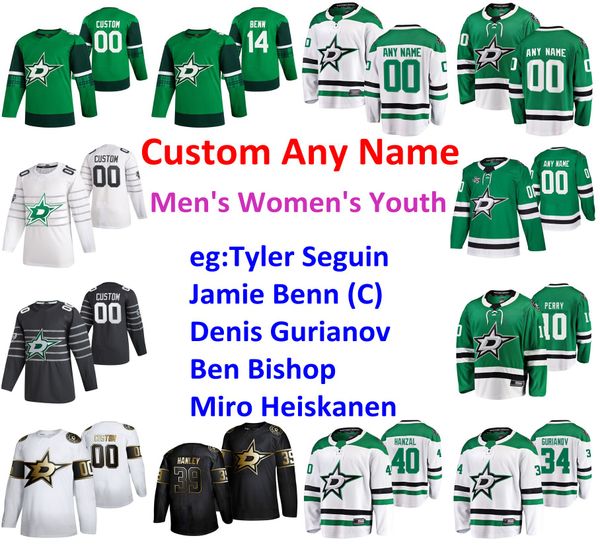 

s-6xl 2020 all-star game dallas stars хоккейные майки эндрю коглиано джерси блейк комо джейсон дикинсон джастин доулинг сшитые на заказ, Black;red