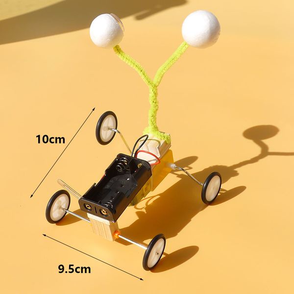 sussidi didattici sperimentali e attrezzature per invenzioni tecnologiche scientifiche su piccola scala giocattoli cingolati robot motori elettrici w Science Discovery