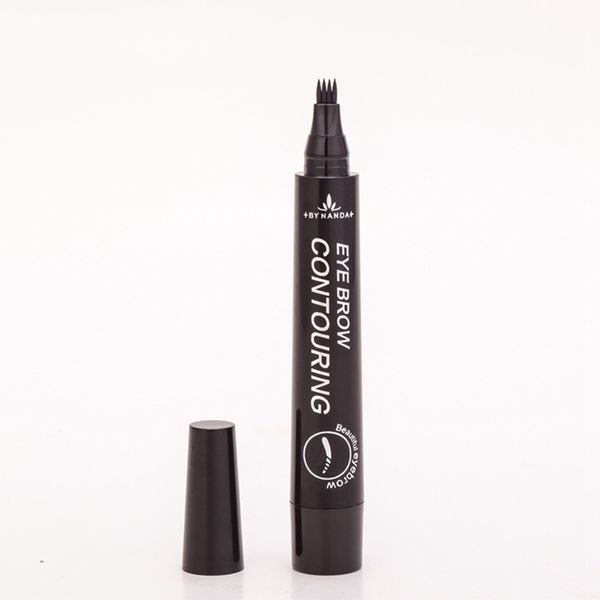 

liquid eyebrow pencil makeup brown fine sketch tattoo durable waterproof eye brow cosmetic pen