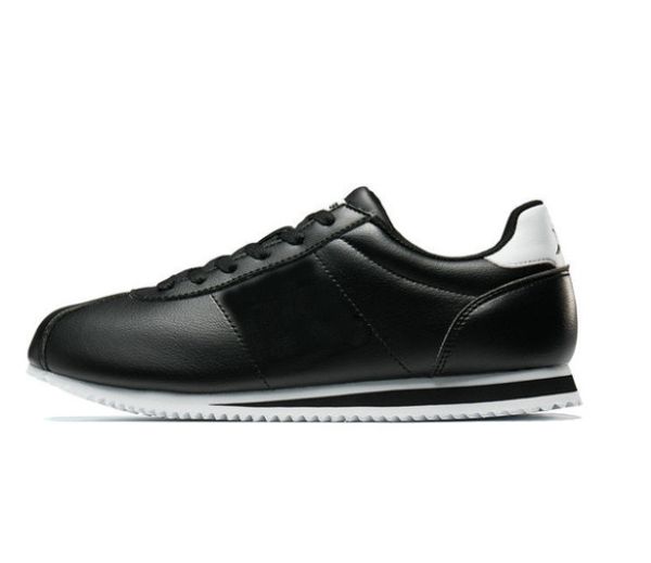

2019 nwe классический chaussures cortez basic leather повседневная обувь дешевые мода мужчины женщины черный белый красный золотой скейтборд, Black
