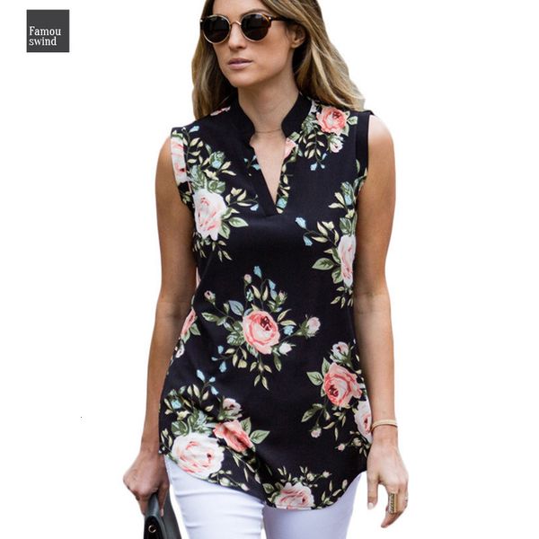 

мода урожай цветочные печати блузка рубашка цветочные 2019 лето рукавов sexy шифон блузка v шеи женщин рубашки вскользь сыпучие сорочка, White