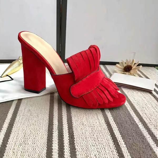 

luxury jelly designer slippers pvc transparent slipper high heel 10cm sandals slides upper leather contrast color serpentine shoes, Black