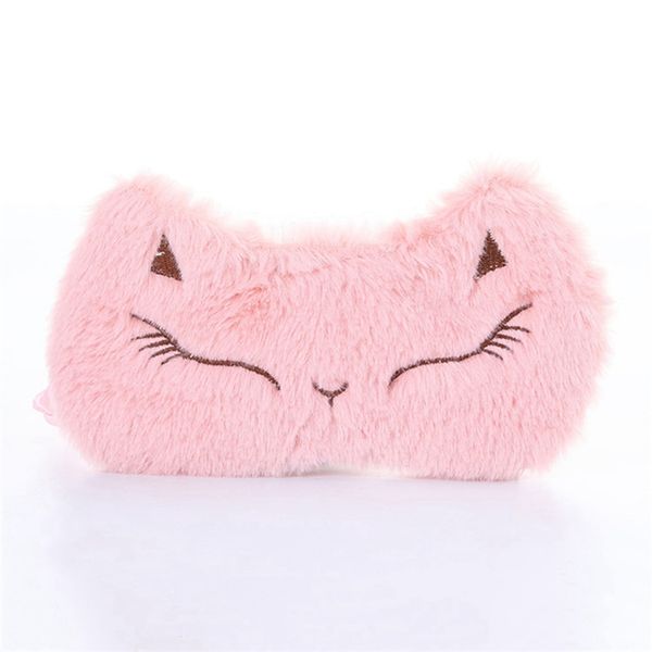 

1pc мода смазливая мультфильм 3d сна маска natural relax спящая eye mask мягкий мягкий сон путешествие тень обложка blindfold