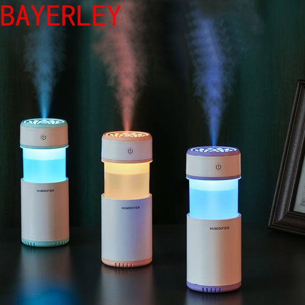 

new car essential oil diffuser mini ultrasonic pulling humidifier led night light usb fogger humidifiers