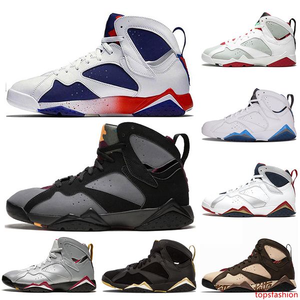 

jumpman 7 7s мужской баскетбол обувь патта хищники олимпийский gmp французский blue ray allen тинкер альтернативные hare мужские кроссовки с