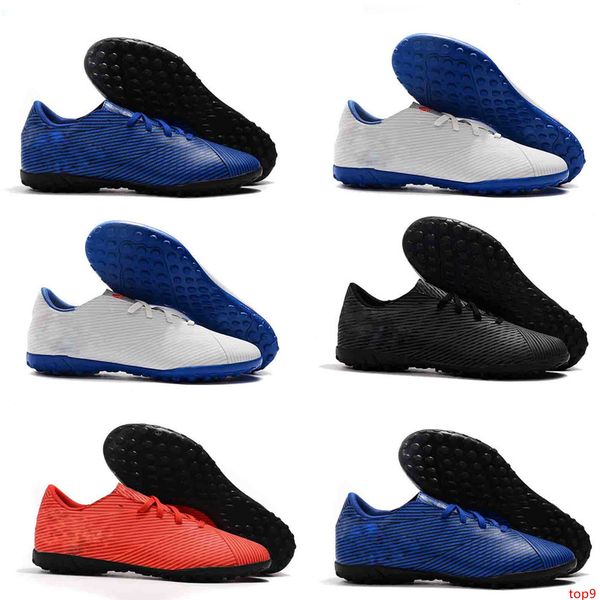 

new 2019 arrival mens original nemeziz messi 19.2 fg soccer cleats green yellow athletic designer football shoes outdoor