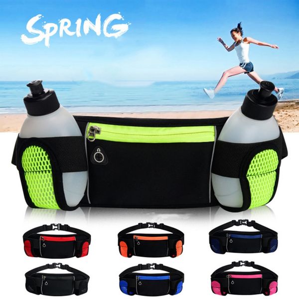 

waist bag belt running waists sports portable gym bolsa hold water cycling phone bags waterproof women running belt