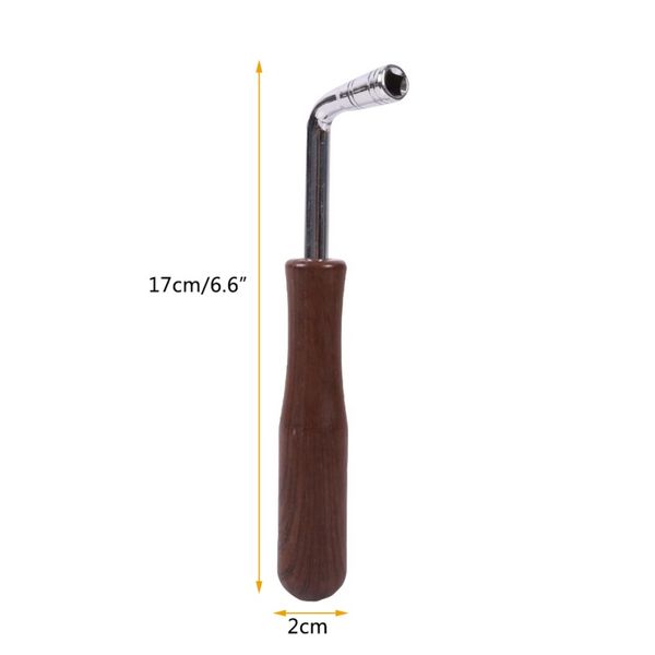 

88-61-54 keys piano tuning hammer l-shape square wrench tuner spanner tip string pin repair tool for chinese zither