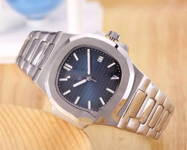 

new mpf v2 sport nautilus classic nautilus 5711/1r-001 5711/1a dark blue dial date automatic mens watch gents watches a252a1, Slivery;brown