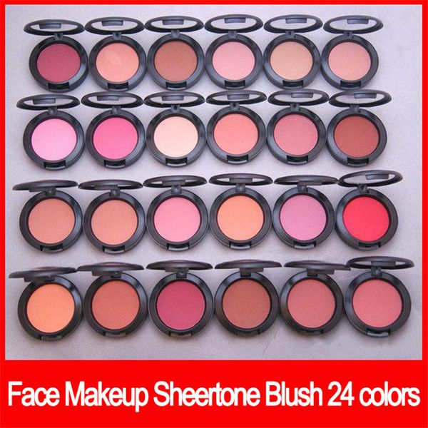 

Не Famous Face Makeup sheertone румяна 24 цветов краснеют палитра 6g не зеркало не чистят порошок Shimmer Blush бесплатная доставка