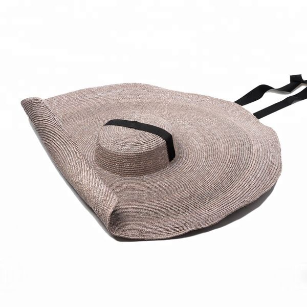 

colors very large oversized summer hat for lady dress