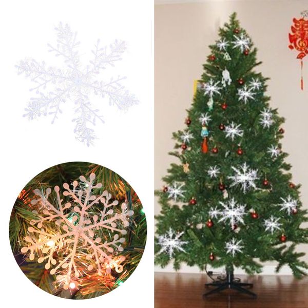 Compre Ventana Del Copo De Nieve Nueva Navidad Pegatinas De