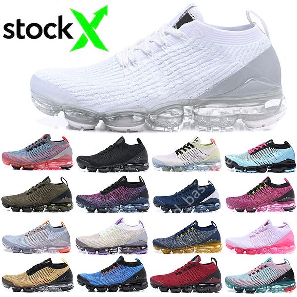 

sale 2019 fly 3.0 spruce aura mens running shoes triple black white women breathable chaussures cushion sports sneakers trainers