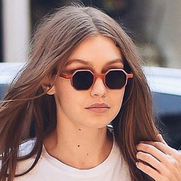 

luxury square sunglasses women men retro brand designer metal small frame sun glasses female grandient shades oculos z078, White;black