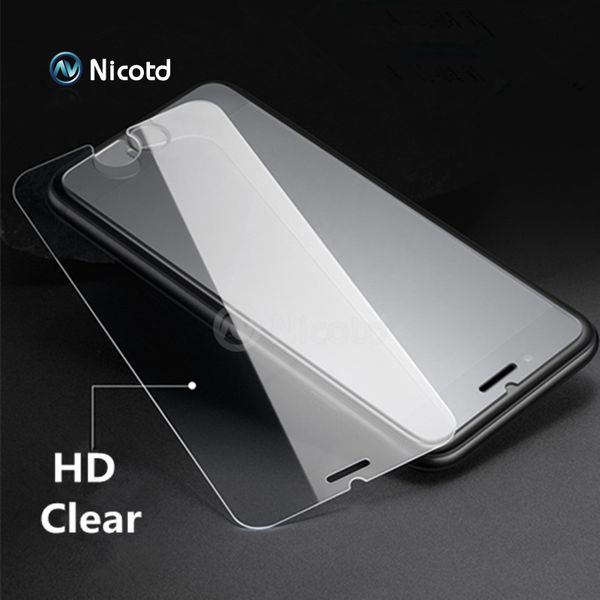 

закаленное стекло для iphone 6 6s screen protector для iphone 7 plus стеклянной пленки для iphone 8 плюс x se 5 5s жесткая защита 4 4s
