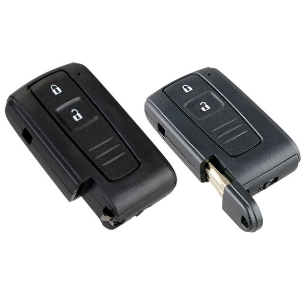 

2 button remote car key shell case for prius 2004 2005 2006 2007 2008 2009 corolla verso camry with/without uncut blade