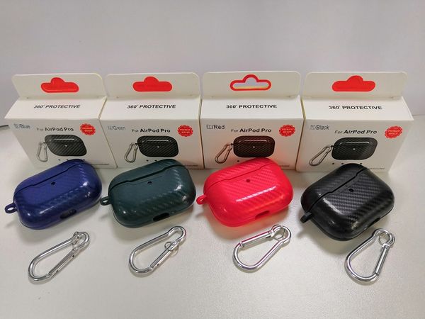 

enhanced carbon fiber soft tpu shockproof protector for apple airpods pro charging dock airpods 3 protective cover airpods protective case