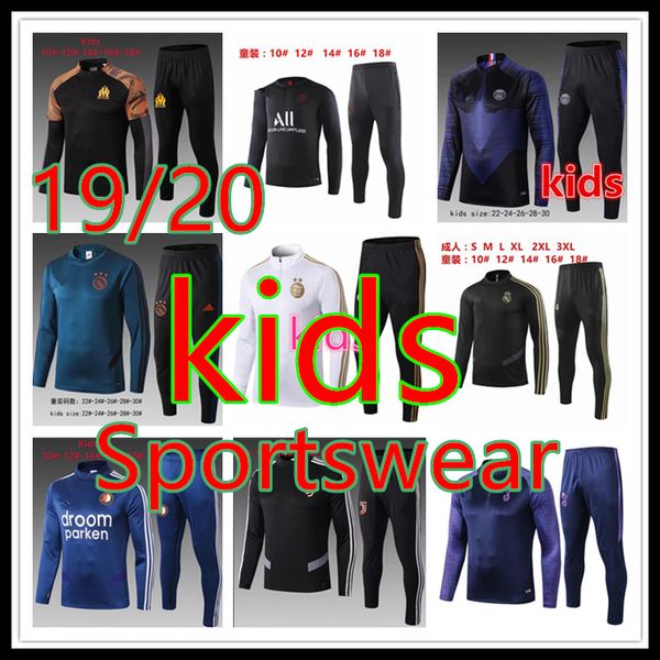 

19 20 real madrid ajax p g children 039 football port wear 2019 2020 pari mappe dangerou port wear football training uit jogging cha